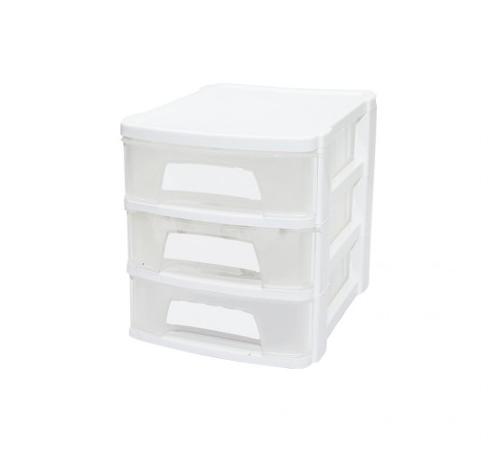 SUPER-BAG ASR-2067 ( TONTON & NO:1 ) ÇEKMECE 3 KATLI ( 18.5X27X22.2CM )*24