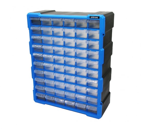 SUPER-BAG ASR-6000 ( 60LI ) ASMALI MONOBLOCK ÇEKMECE SETİ ( 38.1x15.7X47.5CM )*4