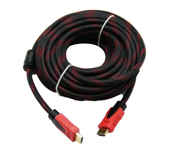 ROSE RC-112-10 ( 10MT ) ( ÖRGÜLÜ İPLİ ) ( HDMI ) KABLO ( V1.4 ) ( COMPUTER CABLE )*50