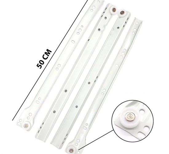 FLORE ERSA ER-395 ( 50CM ) ( 2PCS TAKIM ) ÇEKMECE RAYI*25=K