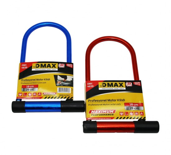 DMAX DMX-4639 MOTOR & DiREKSİYON KİLİT ( 18X29CM )*50