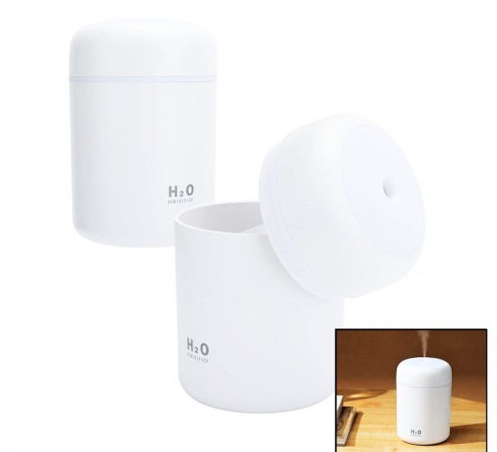 DEMPOWER DP-315B XT-058 (KLASİK) (300ML) (H2O) (MİNİ) (USB ŞARJ& IŞIKLI) HAVA NEMLENDİRİCİ &BUHAR MAKİNE &KOKU GİDERİCİ*100
