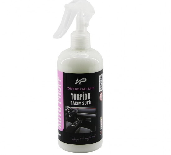 AUTO PROFF AP-7100 OTO & ARAÇ ( TORPİDO BAKIM SÜTÜ ) SPREY 400ML ( PLASTİK ŞİŞE )*12=K