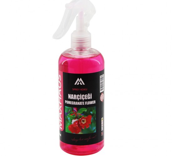AUTO PROFF MAXHAUS AP-7154 ( NAR ÇİÇEK & POMEGRANATE FLOWER ) ORTAM ODA KOKUSU SPREY 400ML ( PLASTİK ŞİŞE )*12=K