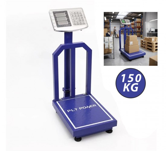 PLT POWER TCS-K1+R  (150KG & 20GR) (KAFALI KANTAR) DİJİTAL TARTI &TERAZİ (KOMPLE METAL) (ŞARJLI & 10VA) (3 HAFIZA)*2=K