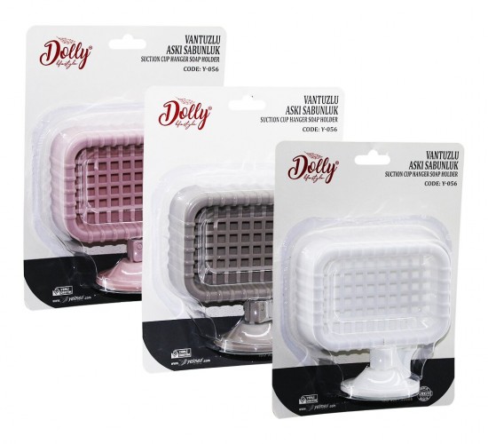 DOLLY Y-056 LÜKS VANTUZLU KATI SABUNLUK ( DİKDÖRTGEN & IZGARALI )*36
