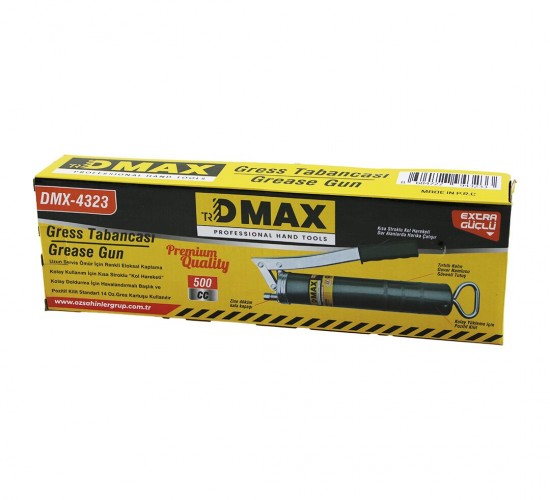 DMAX DMX-4323 GRES TABANCASI ( ÜSTTEN KOLLU ) ( 500CC & 3000PSI )*20