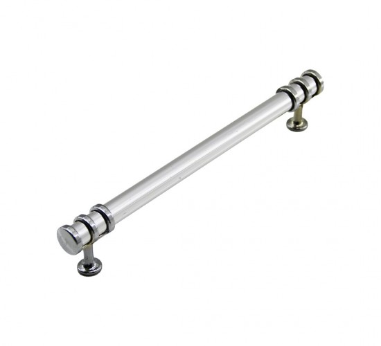 İBİCO-955 ( 16CM ) ( YÜZÜK KROM & KULP KROM ) BORU ÇEKMECE KULP*10X5