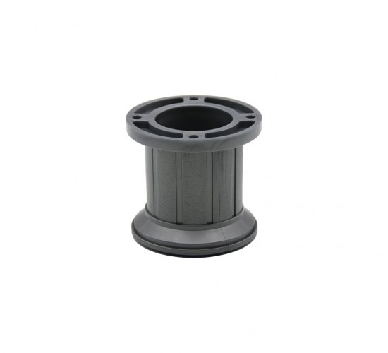 İBİCO ( 90-2800-6-12 ) ( 6CM X 51MM ) ( GRİ PLASTİK AYARLANABİLİR ) KOLTUK BAZA AYAK*10X15