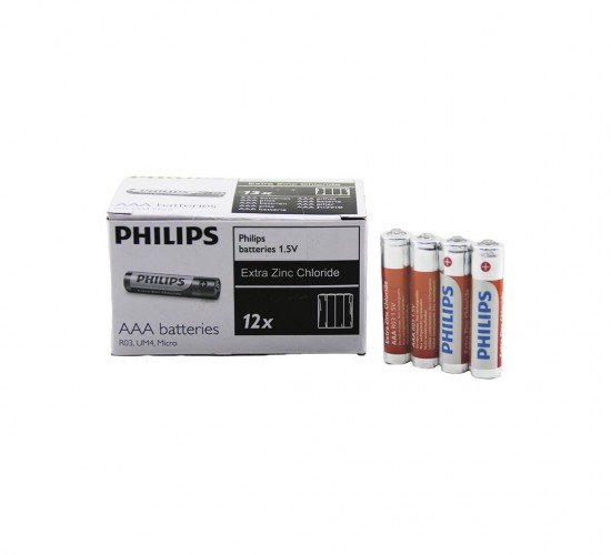 PHILIPS ( İNCE & AAA & 1.5V ) PİL ( 48PCS )*1X3