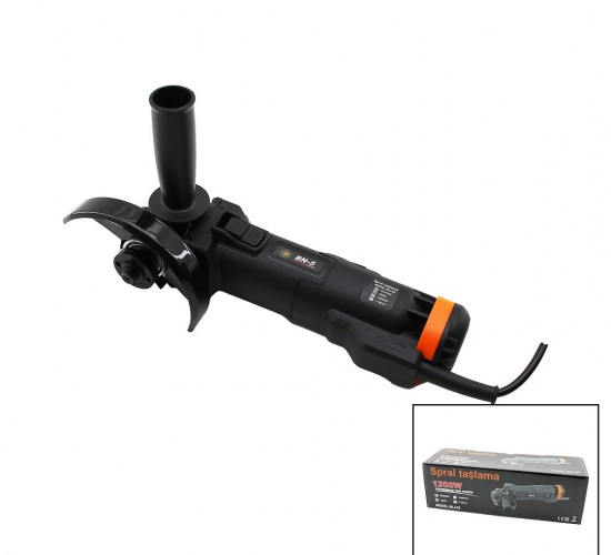 BN-5 BLL-02--BN-245 SPRAL TAŞLAMA ( 1200W ) (SİYAH & TURUNCU) ( 11000/min & 125mm )*10