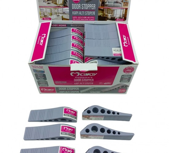 MELODY M-069 ( GRİ ) ( ESNEK PLASTİK ) KAPI ALTI STOPERİ*60=K