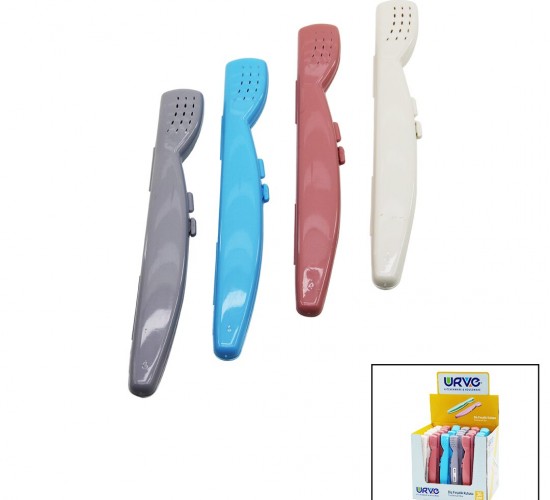 URVE UR-3055 DİŞ FIRÇALIK KUTUSU ( RENKLİ PLASTİK )*36X1
