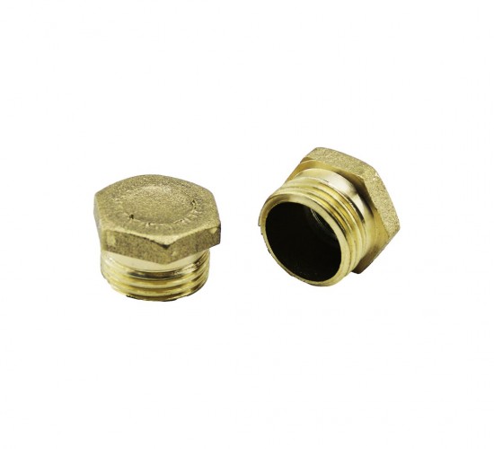 İBİCO ( METAL PİRİNÇ ) ( SARI ) ( KÖR TIPA ) ( 1/2