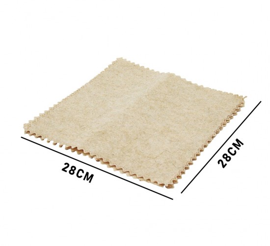 ENFA ENF-914 ( 3PCS ) ( 28X28CM ) ( YEŞİL LİF KABAK BİTKİ ÜRETİMİ ) SAF DOĞAL TEMİZLİK BEZİ *500