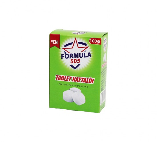 FORMULA 505 ( TABLET ) NAFTALİN 100GR*24=K