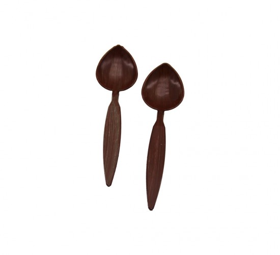 KÜÇÜKKELEŞ TRK-177 ( UZUN SAPLI ) ( 19.8CM ) OYUN KAŞIK ( HALK OYUNLARI ) ( KAHVERENGİ PLASTİK )*40X40