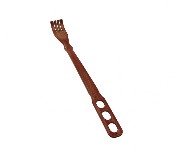 TARAKLI TRK-088 ( PLASTİK & KAHVERENGİ ) SIRT KAŞIMA & KAŞIYICI ( 44CM )*10X30