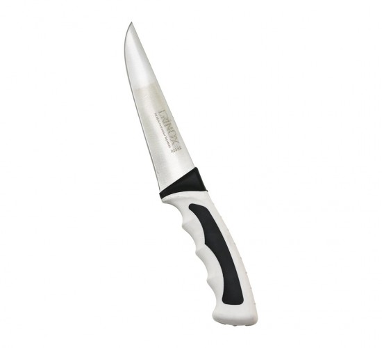 ERİNOX ( R-0362 ) ( NO-2 ) ( KASAP ) ET BIÇAK & KURBAN  ( SOFT ÇİFT BASKI RENKLİ PLASTİK SAPLI )*15X1