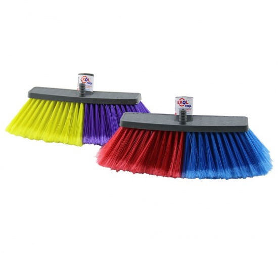 EKOL FIRÇA EF-150 ( 17CM ) OTO FIRÇASI ( ÇİFT RENK FIRÇA KILLARI )*24=K