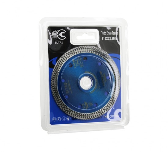 ELTAŞ LRD-52-62 TURBO ( ELMAS ) ( MERMER ) KESİCİ DİSK ( 115MMX22.2MM ) ( İNCE HASSAS ) TESTERE (1.2MM)*200