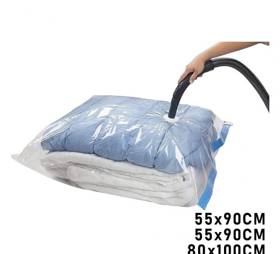 ONTON-353103 ( 3LÜ SET ) VAKUMLU ( POŞET ) HURÇ (2 ADET*55X90CM + 1 ADET*80X100CM ) (%75 YER TASARRUFU)*25