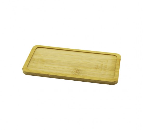 PABLITO HOME PBT-279 ( DİKDÖRTGEN ) AHŞAP BAMBU YAĞDANLIK ALTLIK ( MİNİ TEPSİ ) ( 20X10X0.8CM )*240