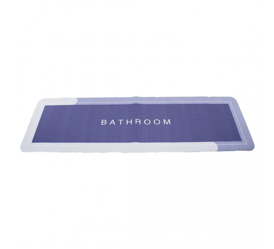 BAROTTİ DMR-4735 ( DİKDÖRTGEN ) ( DÜZ RENKLİ )  ( 116 X 37.5CM ) ( SU EMİCİ & SİHİRLİ ) BANYO PASPASI ( ELASTİK )*50