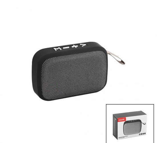 ASONİC AS-02 BLUETOOTH WİRELESS ( MİNİ ) HOPARLÖR SPEAKER ( USB ŞARJLI ) ( 3W ) (300mAH PİL & MİKROFON & KART GİRİŞİ)*20