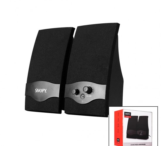 SNOPY SN-84 USB 2.0 MULTİMEDYA 1+1 HOPARLÖR SPEAKAER SET 4W*30