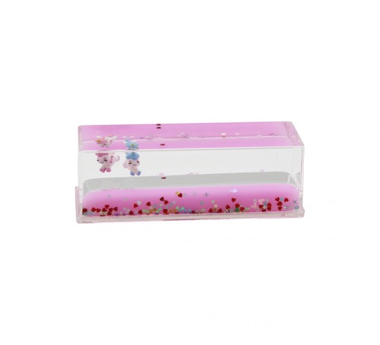 İBİCO İ12-062 (PEMBE SU) (HAYVAN & YILDIZ) (D.GEN MİKA) YÜZEN BATMAYAN (DEKORATİF BİBLO AKVARYUM)(4.7X13.6X4.5CM)*72