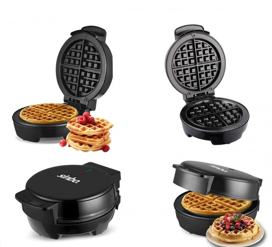 SİNBO SSM-2589 ( DÖKÜM ) BELÇİKA WAFFLE MAKİNESİ ( ELEKTRİKLİ ) ( 4 WAFFLE ) ( YAPIŞMAZ YÜZEY ) ( 1000W )*6