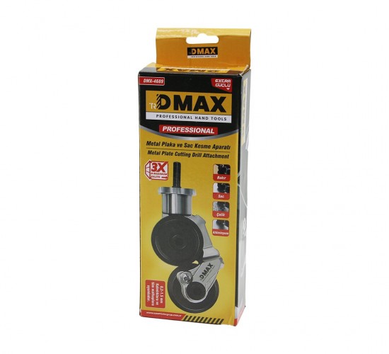 DMAX DMX-4689 (MATKAPA TAK KULLAN) METAL PLAKA & SAC KESME (APARATI) (0.2-1.5MM KALINLIKLARA & TÜM MATKAPLARA UYUMLU)*50