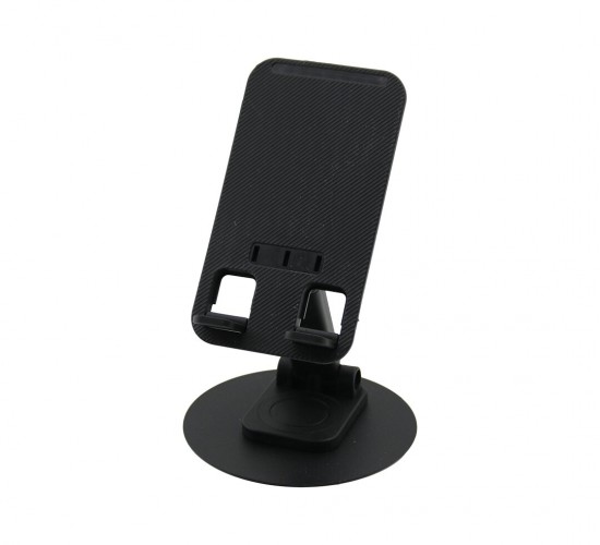 MULTİFUNCTİONAL DEMPOWER DP-400 (METAL DÖNER TABANLI) (AKROBAT) MASA ÜSTÜ TELEFON TUTACAK (SİYAH PLASTİK)*200