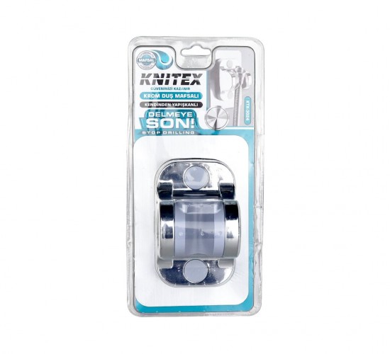 KINETEX KTX-3024 ( KROM & VAKUMLU ) YAPIŞKANLI DUŞ ASKISI & MAFSAL*110
