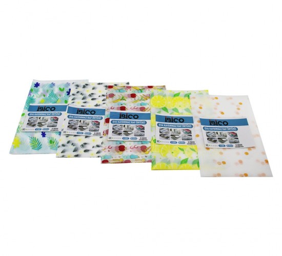 İBİCO İ21-012 ( 6PCS ) ( 30X45CM ) ( EVA & KAYMAZ ) DOLAP VE ÇEKMECE İÇİ RAF ÖRTÜSÜ*100