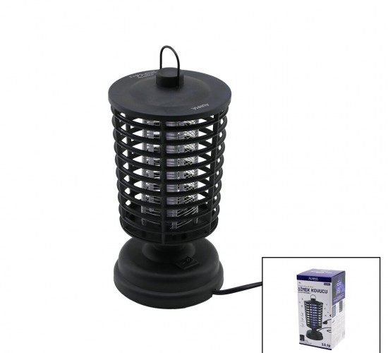 AUHMA MOSQUITO TRAP AQM-02 SİNEK ÖLDÜRÜCÜ CIZ MAKİNE (FENER MODELİ) (MASA ÜSTÜ & ASKI HALKALI) (3.6-4W) (12X21.5CM)*36