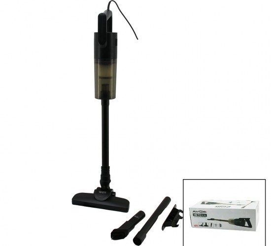AWOX NETO VC-10 ( SİYAH METAL SAPLI ) ( DİK ) ELEKTRİKLİ SÜPÜRGE ( 500W ) (5MT KABLO) (SAP=75+35=110CM) (HEPA FİLTRE)*6