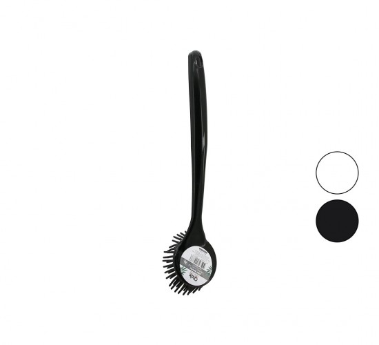 QLUX BSF-00977 ( SİLİKON ) LAVABO FIRÇASI ( PLASTİK SAP= 26.5CM )*24=K