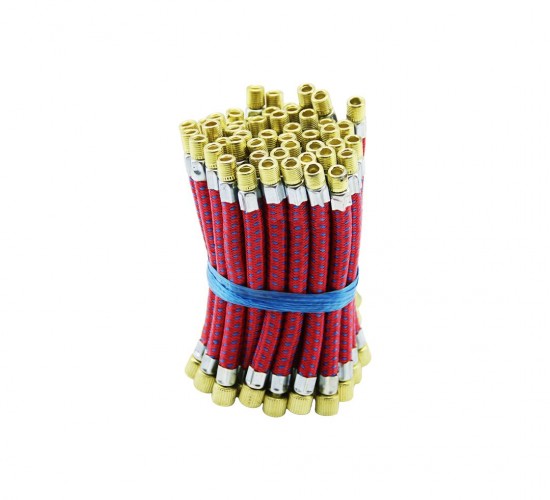 İBİCO İ18-033 ( İP ÖRGÜLÜ ) ( 10CM ) ( KALIN AĞIZ ) ( BİSİKLET & TOP ) POMPA HORTUMU*50X50