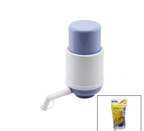 URVE UR-3088 ( NO-8 ) ( BÜYÜK & DÜZ ) ( MANUEL ) DAMACANA SU POMPASI ( POŞETLİ AMBALAJ ) ( DAMLAMA ÖNLEYİCİ KAPAK )*30
