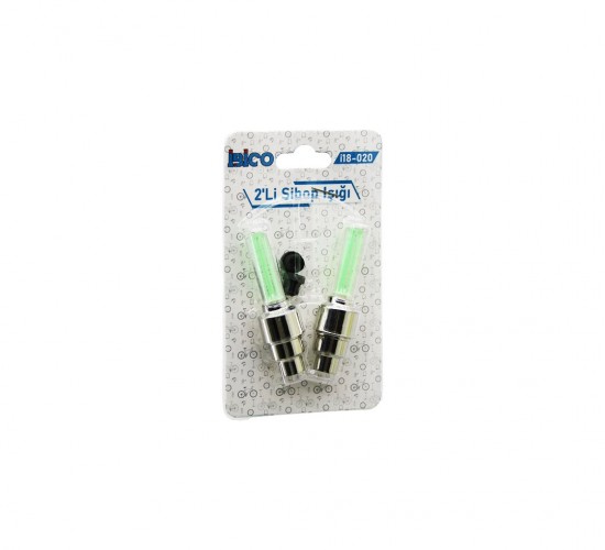İBİCO İ18-020 ( 2PCS ) ( ÇUBUK & RENKLİ ) SİBOP IŞIK (PİLLİ) (BİSİKLET & MOTORSİKLET & ARAÇ) (HAREKET DUYARLI SENSÖR)*50X10