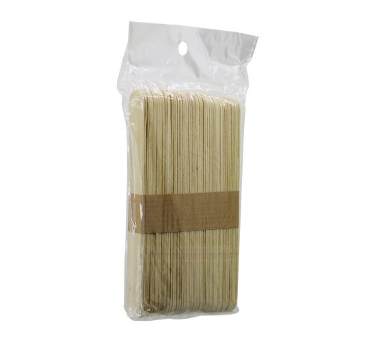 İBİCO İ15-057 ( NATUREL ) ( 50PCS ) ( AHŞAP ) ( ELİŞİ & DİL ÇUBUK ) ( 15CM X 1.8CM )*20X5