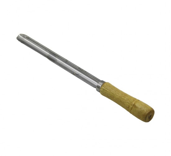 YAKUT-12634 ( UZUN= 16.2CM ) ( METAL ) OYACAK ( AHŞAP SAPLI = 7.2CM ) ( TOPLAM UZUNLUK= 23.4CM )*12X100