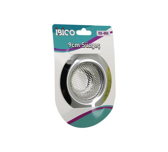 İBİCO İ22-053 ( 9CM ) ( METAL ) EVYE LAVABO SÜZGEÇ*12X30