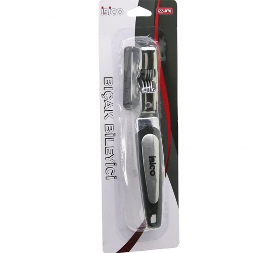 İBİCO İ22-070 BIÇAK BİLEME ALETİ ( METAL GÖVDE & 8 METAL BİLEY TEKERİ ) ( PLASTİK SAP )*240