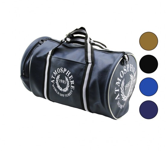 MKM ( 6363 ) ( 03-90-200 ) ( SİLİNDİR ) ÇANTA ( TEK FERMUARLI ) ( TEK YAN CEPLİ ) ) ( ÇAP: 26CM & UZUNLUK: 47CM )*1