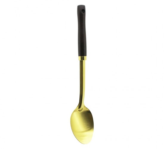 NEWLİFE CLKN-2321 ( ALTIN & GOLD ) ( METAL ) ( SERVİS KAŞIK ) ( AHŞAP SAPLI ) ( 36.5CM )*12X12