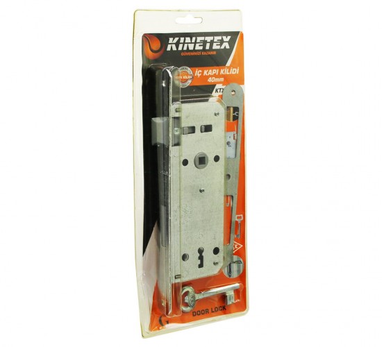 KINETEX KTX-2239 ( İÇ KAPI ) ( ODA GÖMME ) KİLİT ( 40MM ) ( ÇELİK GALVENİZ KAPLAMA GÖVDE ) ( PİRİNÇ & NİKEL MATERYALLER )*24