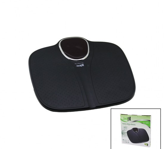 TECHFİT TF-1069 (DİJİTAL DİZAYN & NOKTALI ZEMİN) DİJİTAL BASKÜL TERAZİ TARTI (180KG/100GR) (LCD EKRAN & SENSÖR & ODA ℃)*10